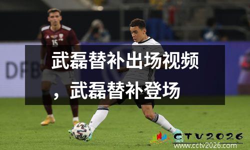 武磊替补出场视频，武磊替补登场