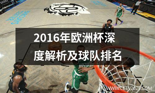2016年欧洲杯深度解析及球队排名