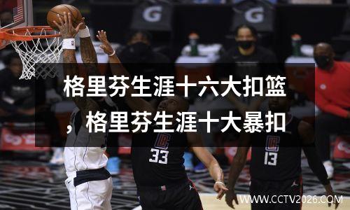 格里芬生涯十六大扣篮，格里芬生涯十大暴扣