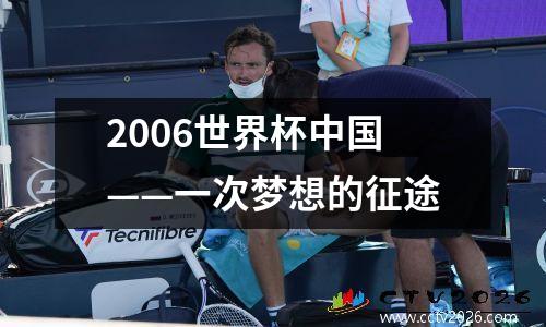 2006世界杯中国——一次梦想的征途