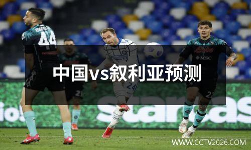 中国vs叙利亚预测