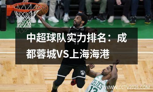中超球队实力排名：成都蓉城VS上海海港