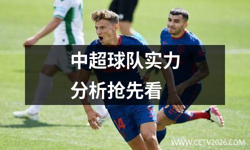 中超球队实力分析抢先看