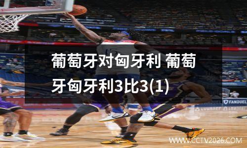 葡萄牙对匈牙利 葡萄牙匈牙利3比3(1)