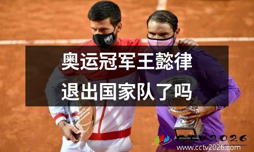 奥运冠军王懿律退出国家队了吗