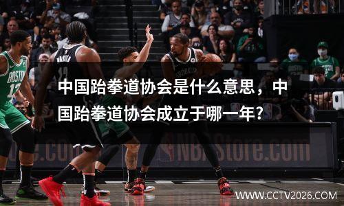 中国跆拳道协会是什么意思，中国跆拳道协会成立于哪一年?