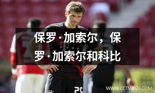保罗·加索尔，保罗·加索尔和科比
