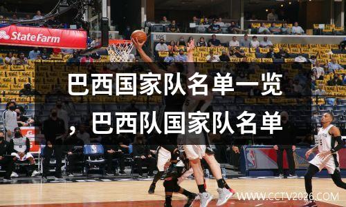 巴西国家队名单一览，巴西队国家队名单