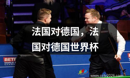 法国对德国，法国对德国世界杯