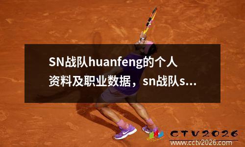 SN战队huanfeng的个人资料及职业数据，sn战队sofm