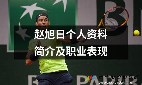 赵旭日个人资料简介及职业表现