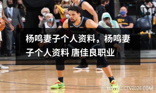 杨鸣妻子个人资料，杨鸣妻子个人资料 唐佳良职业