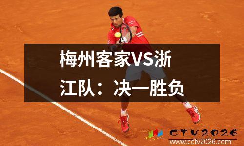 梅州客家VS浙江队：决一胜负