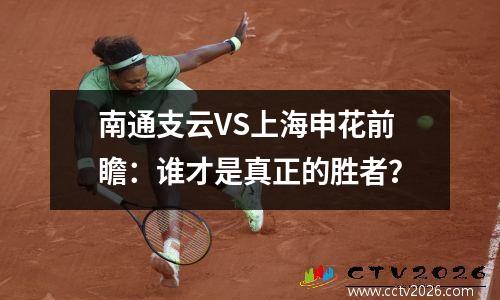 南通支云VS上海申花前瞻：谁才是真正的胜者？