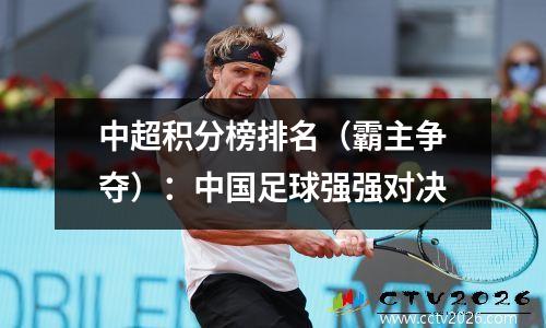 中超积分榜排名（霸主争夺）：中国足球强强对决