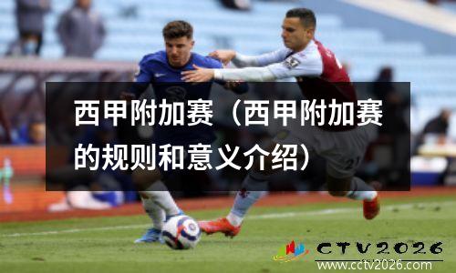 西甲附加赛（西甲附加赛的规则和意义介绍）