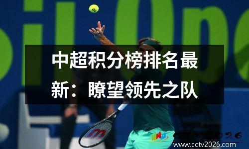 中超积分榜排名最新：瞭望领先之队