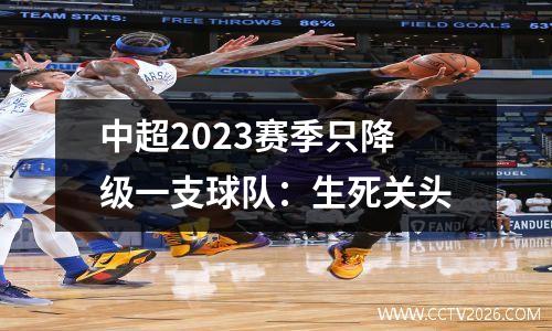 中超2023赛季只降级一支球队：生死关头
