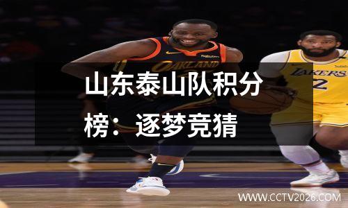 山东泰山队积分榜：逐梦竞猜