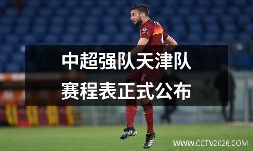 中超强队天津队赛程表正式公布
