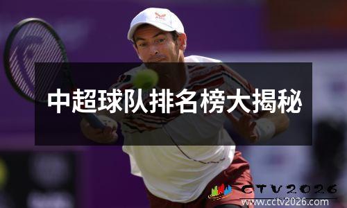 中超球队排名榜大揭秘