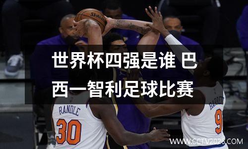 世界杯四强是谁 巴西一智利足球比赛