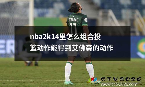 nba2k14里怎么组合投篮动作能得到艾佛森的动作
