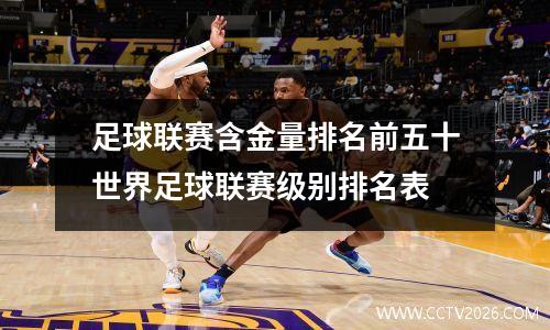 足球联赛含金量排名前五十世界足球联赛级别排名表