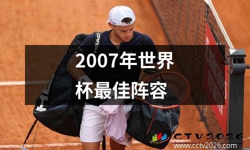 2007年世界杯最佳阵容
