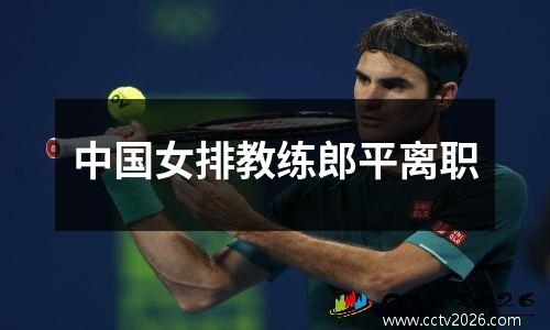 中国女排教练郎平离职