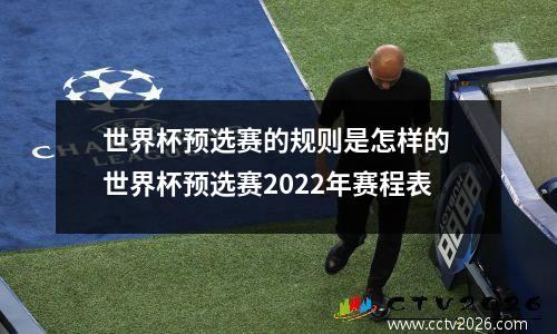 世界杯预选赛的规则是怎样的 世界杯预选赛2022年赛程表