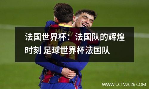 法国世界杯：法国队的辉煌时刻 足球世界杯法国队