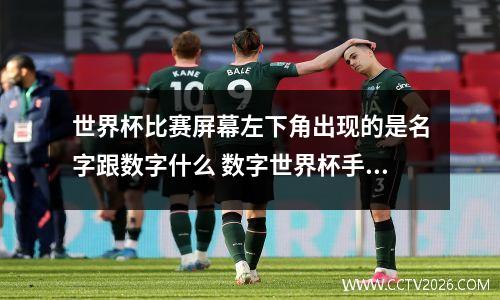 世界杯比赛屏幕左下角出现的是名字跟数字什么 数字世界杯手抄报内容