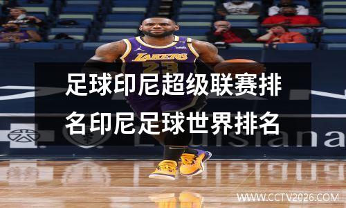 足球印尼超级联赛排名印尼足球世界排名