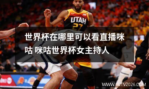世界杯在哪里可以看直播咪咕 咪咕世界杯女主持人