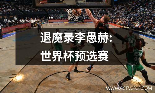 退魔录李愚赫: 世界杯预选赛