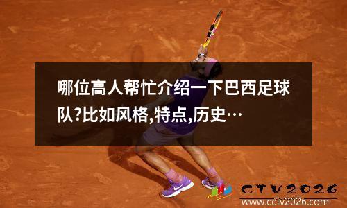哪位高人帮忙介绍一下巴西足球队?比如风格,特点,历史…