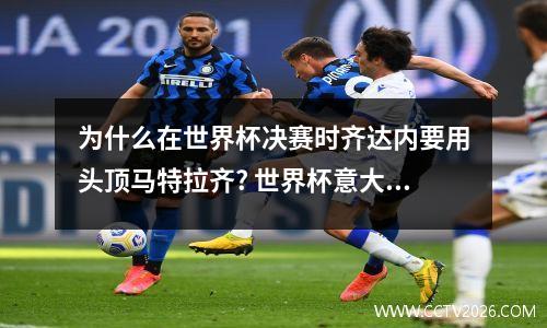 为什么在世界杯决赛时齐达内要用头顶马特拉齐? 世界杯意大利球衣
