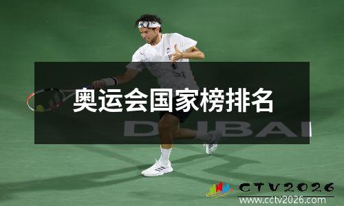 奥运会国家榜排名