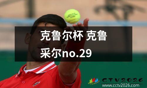 克鲁尔杯 克鲁采尔no.29