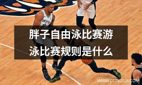 胖子自由泳比赛游泳比赛规则是什么