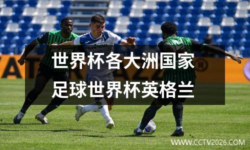 世界杯各大洲国家 足球世界杯英格兰
