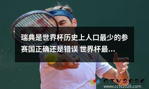 瑞典是世界杯历史上人口最少的参赛国正确还是错误 世界杯最小年龄限制