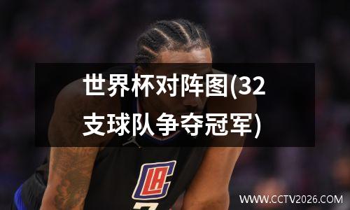 世界杯对阵图(32支球队争夺冠军)