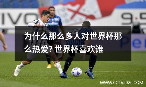 为什么那么多人对世界杯那么热爱? 世界杯喜欢谁