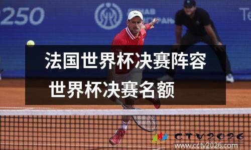 法国世界杯决赛阵容 世界杯决赛名额