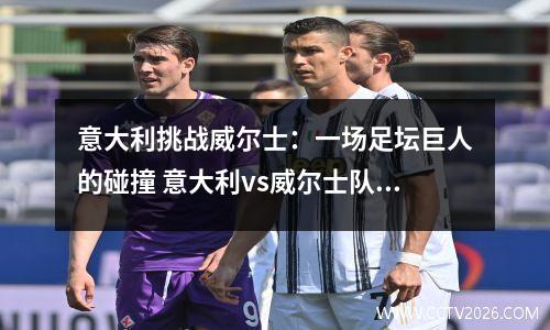 意大利挑战威尔士：一场足坛巨人的碰撞 意大利vs威尔士队员