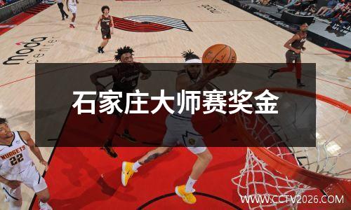 石家庄大师赛奖金