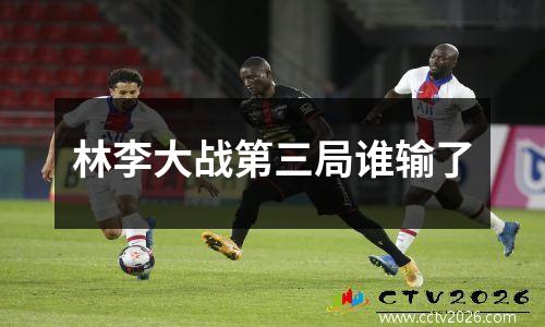 林李大战第三局谁输了