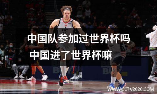 中国队参加过世界杯吗 中国进了世界杯嘛